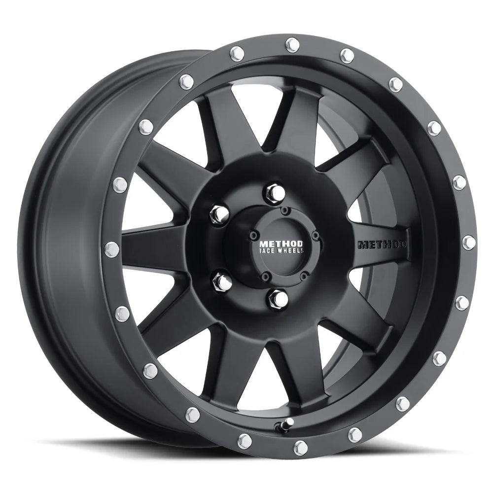 4 Llantas Method MR301 Matte Black 15x7" 5x139,7