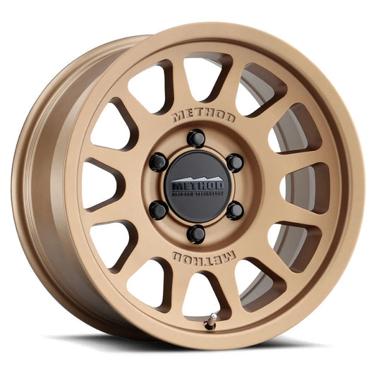 4 Llantas Method MR703 BeadGrip Matte Bronze 17x9" 6x139,7