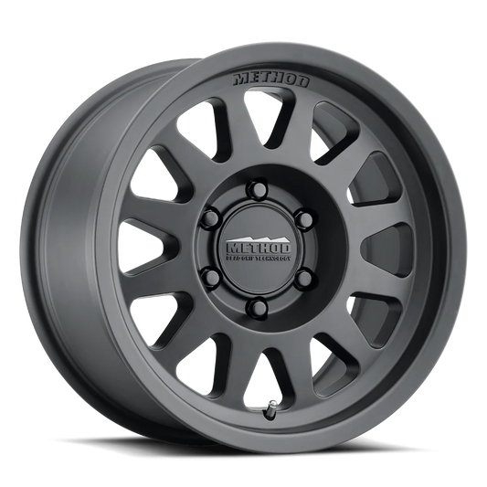 4 Llantas Method MR704 BeadGrip Matte Black 17x8,5 6x135