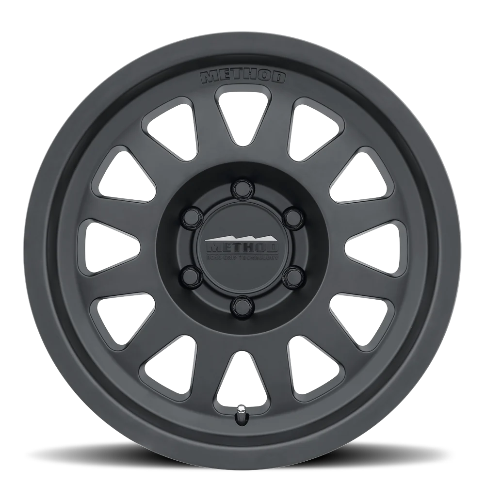 4 Llantas Method MR704 BeadGrip Matte Black 17x8,5 6x135