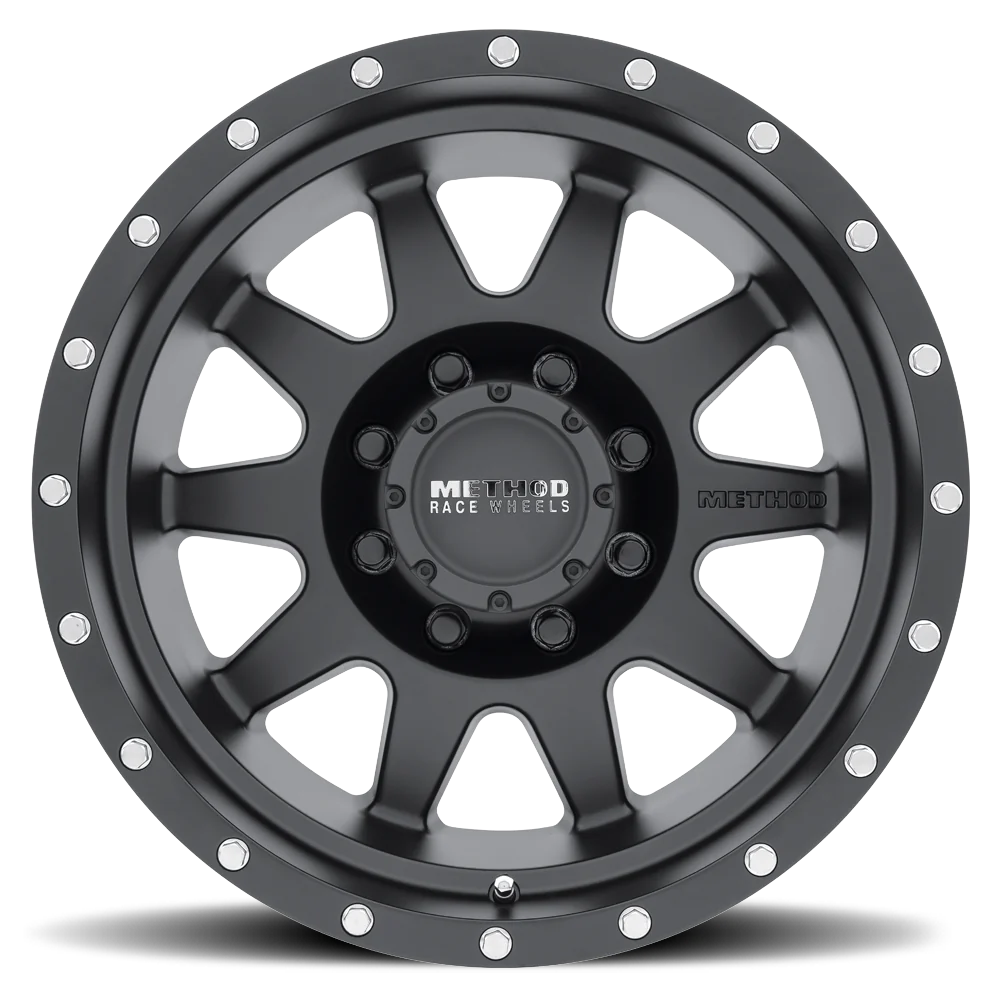 4 Llantas Method MR301 Matte Black 15x7" 5x139,7