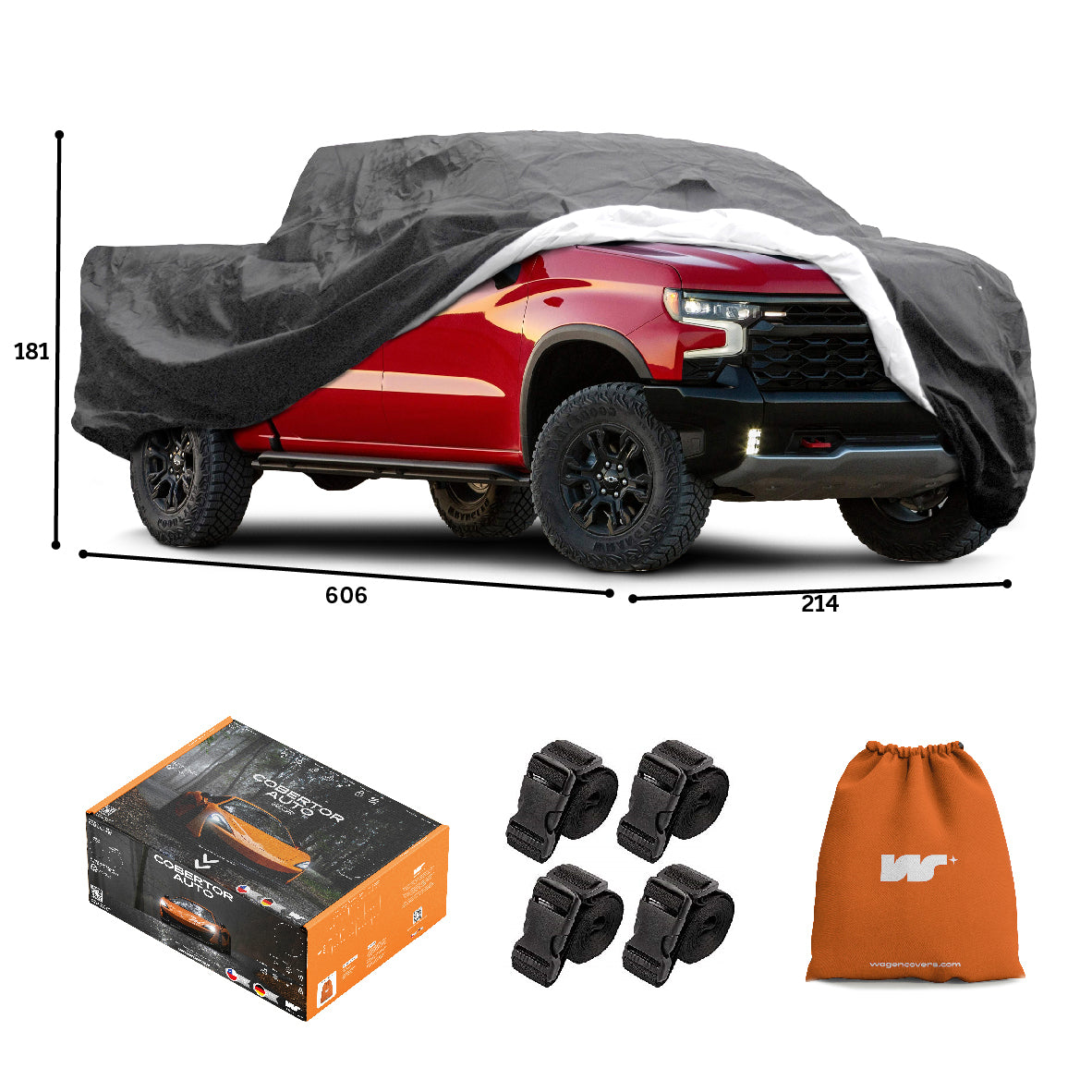 Cobertor WagenCovers Deluxe para Pick Up talla L