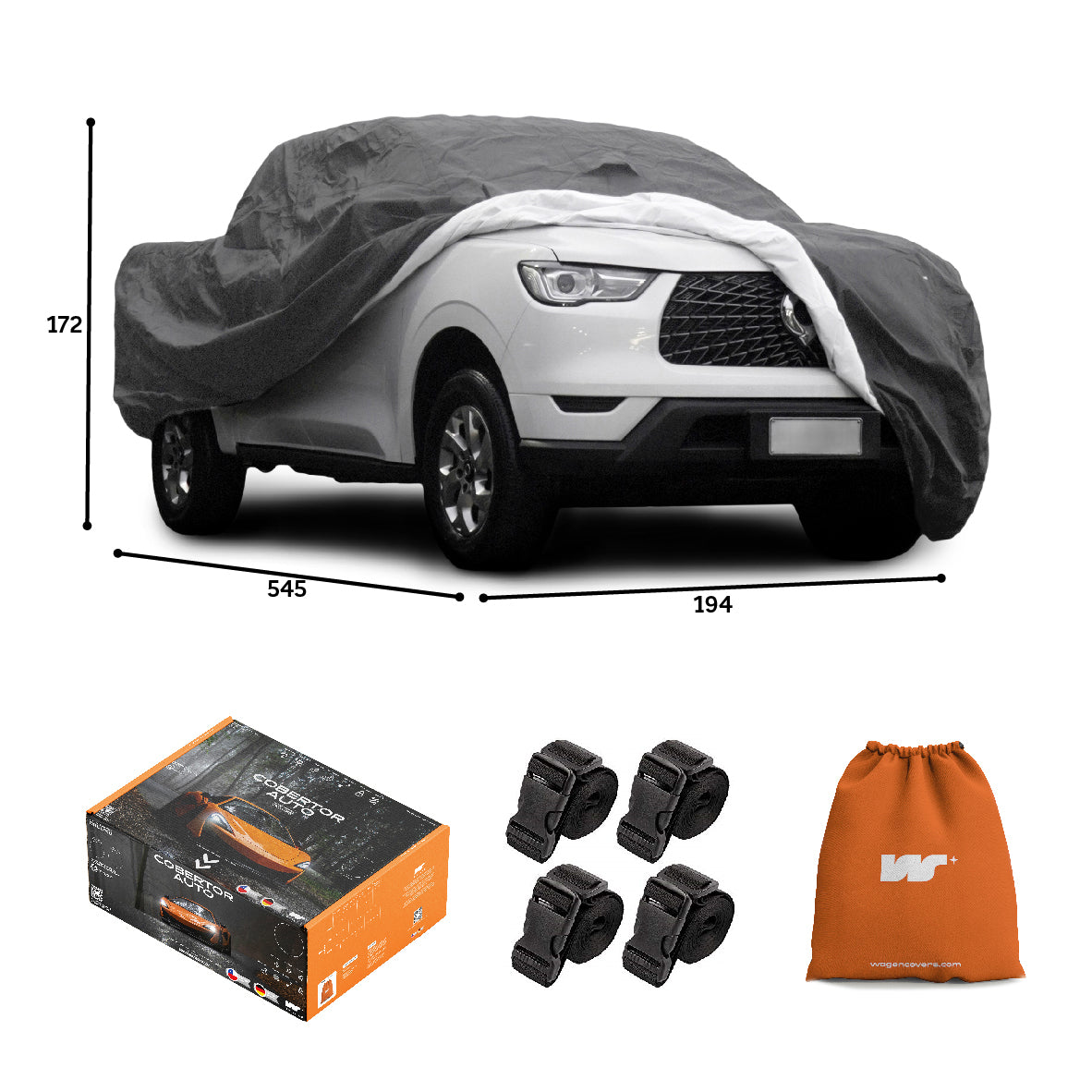 Cobertor WagenCovers Deluxe para Pick Up talla M