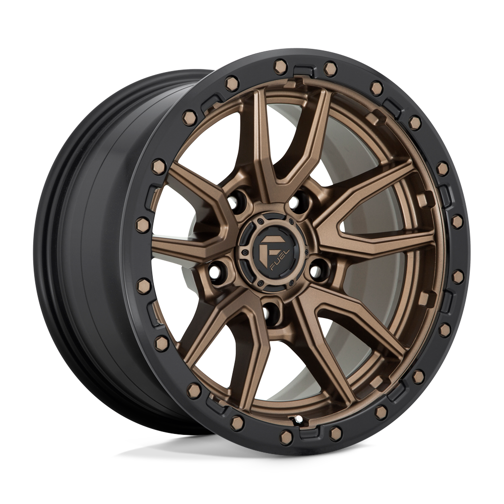 4 Llantas Fuel Rebel D681 Bronze 17x9" 5x127