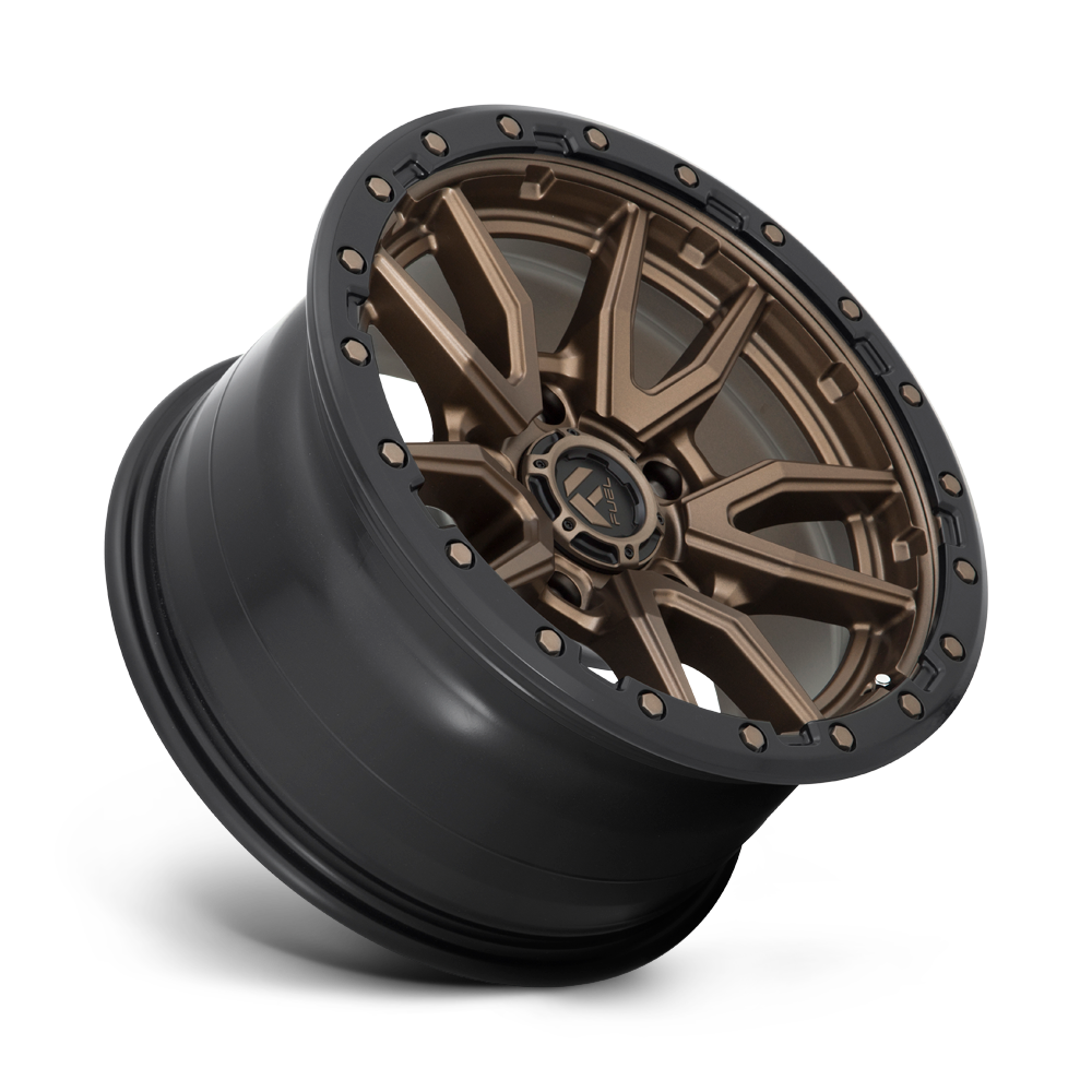 4 Llantas Fuel Rebel D681 Bronze 17x9" 5x127
