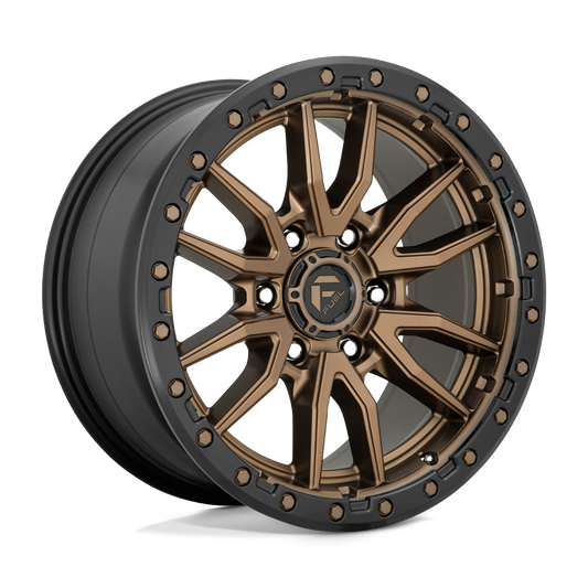 4 Llantas Fuel Rebel D681 Bronze 20x9" 6x139,7