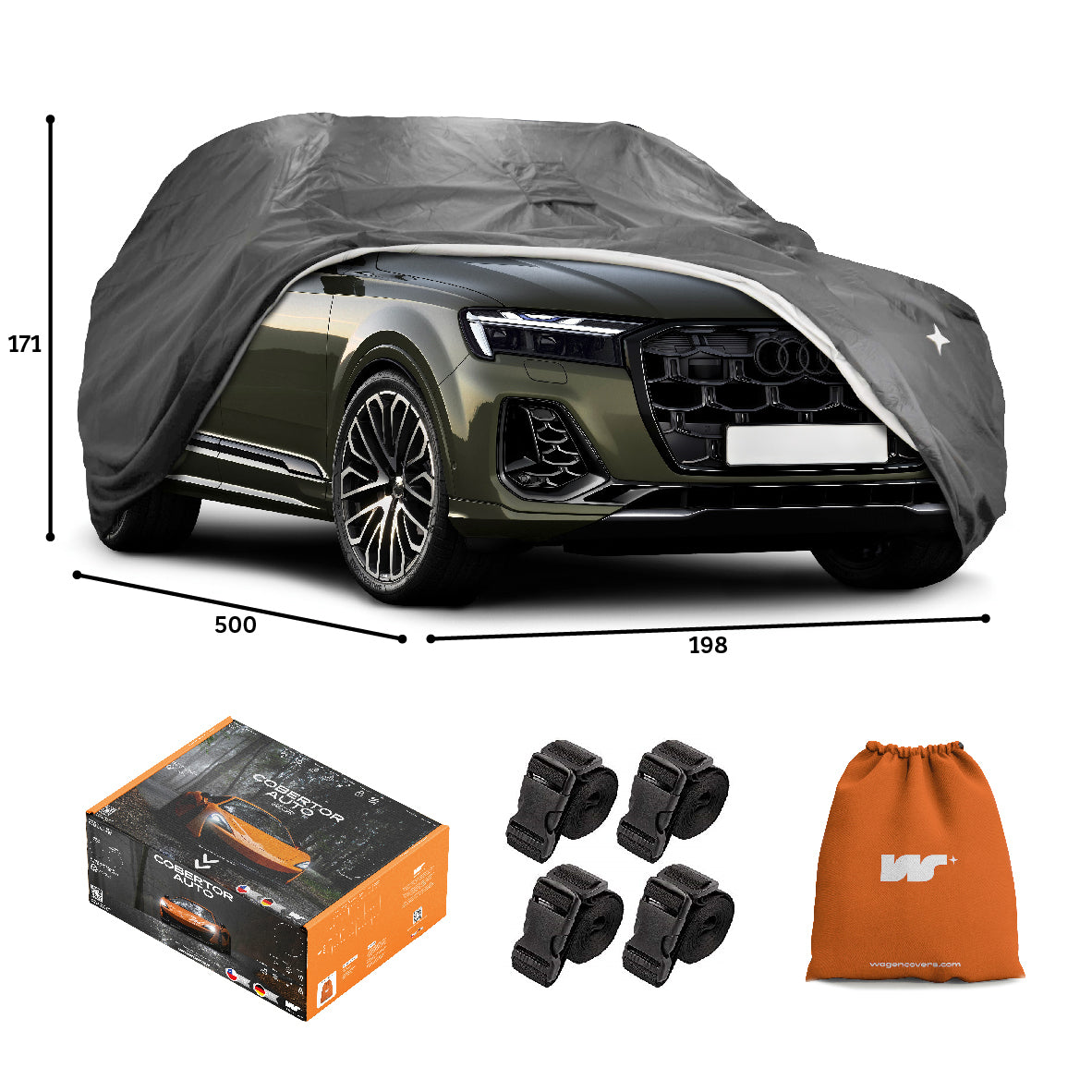 Cobertor WagenCovers Deluxe para SUV talla L