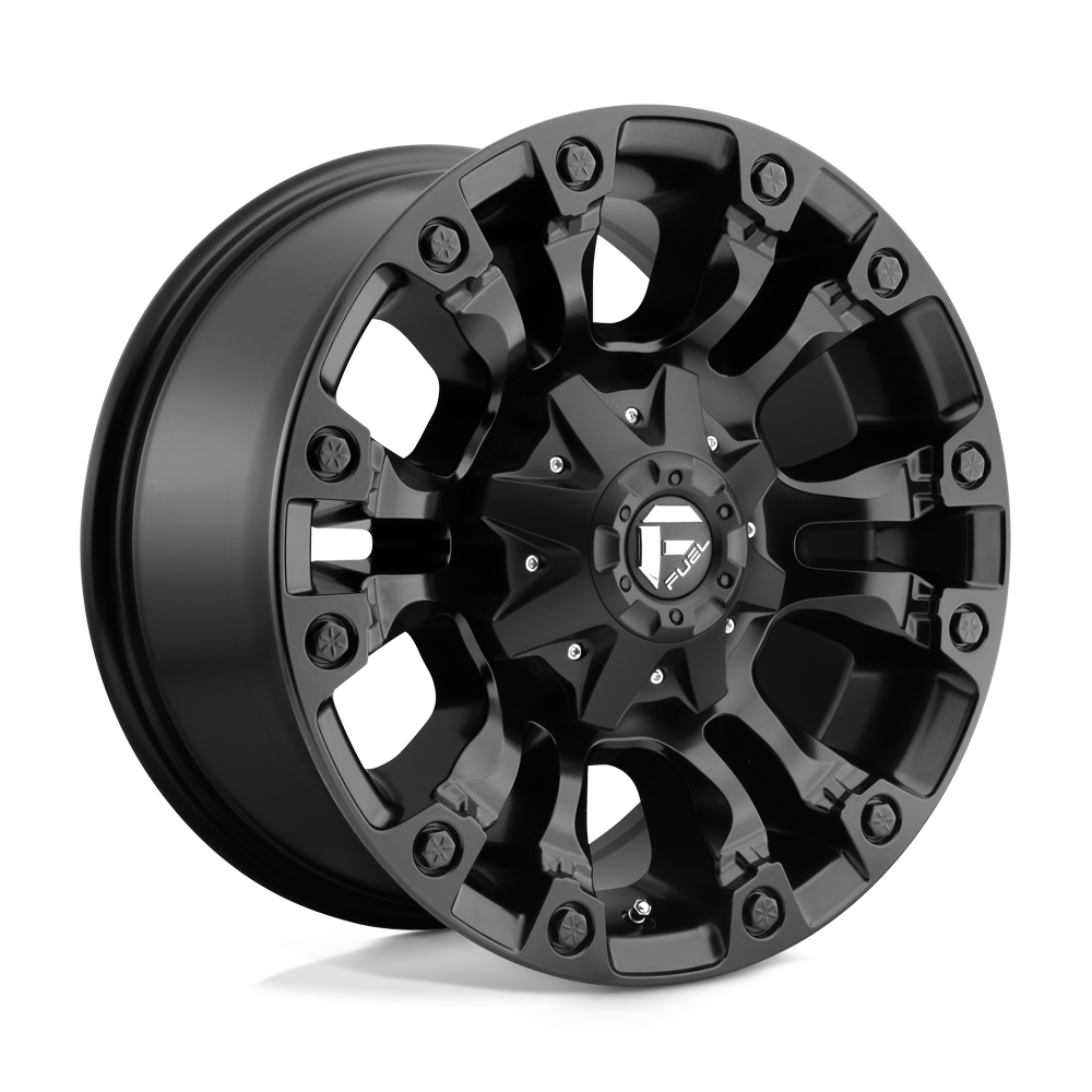 4 Llantas Fuel Vapor D560 Black 20x9" 6x135