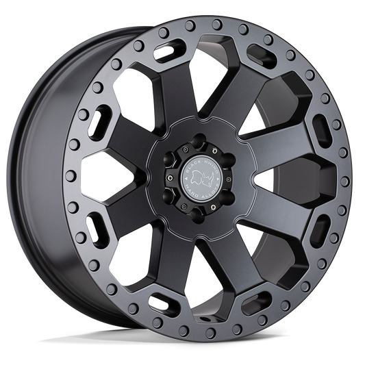 4 Llantas Black Rhino Warlord Matte GunMetal 17x8" 5x114,3